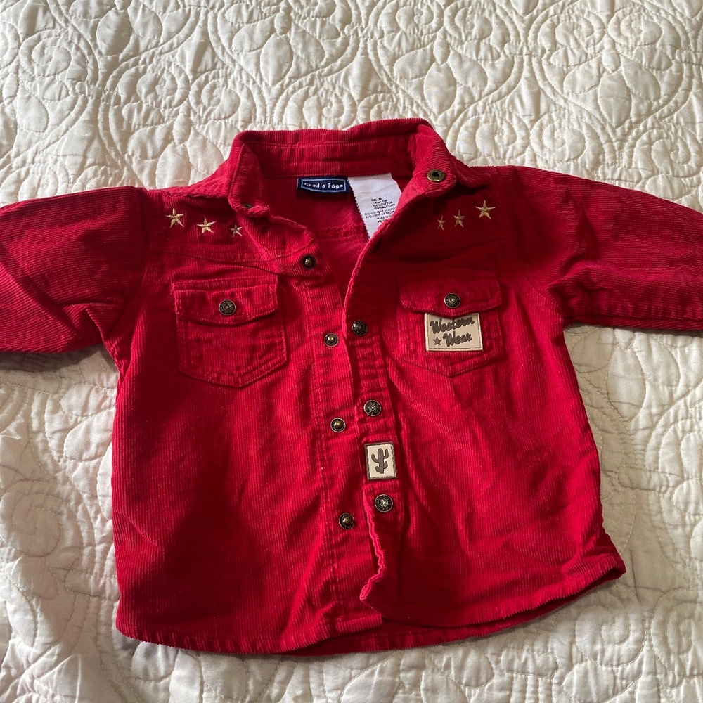 Vintage Cradle Togs Western Shirt